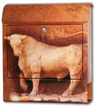 Die Briefkastenfirma Stier stalen wandbrievenbus